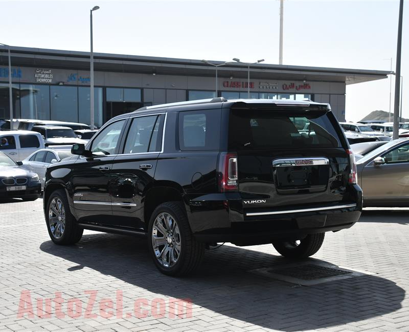 GMC DENALI YUKON MODEL 2016 - BLACK  - 90,000 KM - V8 - GCC 