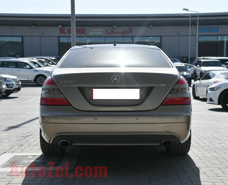 MERCEDES   S350 MODEL 2008 - GOLD - 160,000 KM - V6 - GCC 