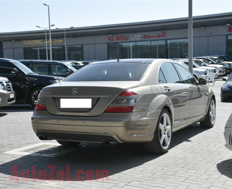 MERCEDES   S350 MODEL 2008 - GOLD - 160,000 KM - V6 - GCC 