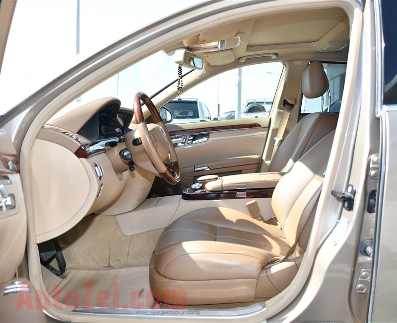 MERCEDES   S350 MODEL 2008 - GOLD - 160,000 KM - V6 - GCC 