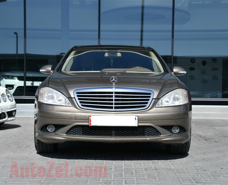 MERCEDES   S350 MODEL 2008 - GOLD - 160,000 KM - V6 - GCC 