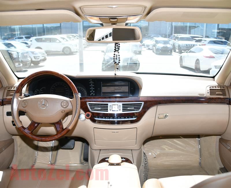 MERCEDES   S350 MODEL 2008 - GOLD - 160,000 KM - V6 - GCC 