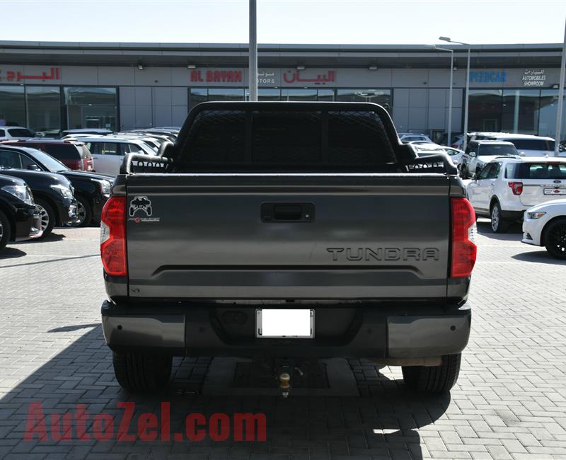 TOYOTA TUNDRA MODEL 2016 - BLACK - 75,000 MILES - V8 - CAR SPECS IS AMERICAN 