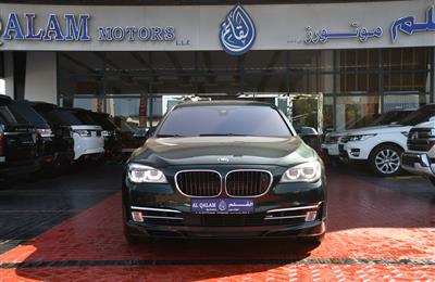 BMW 750Li- 2013- GREEN- 143 000 KM- GCC SPECS