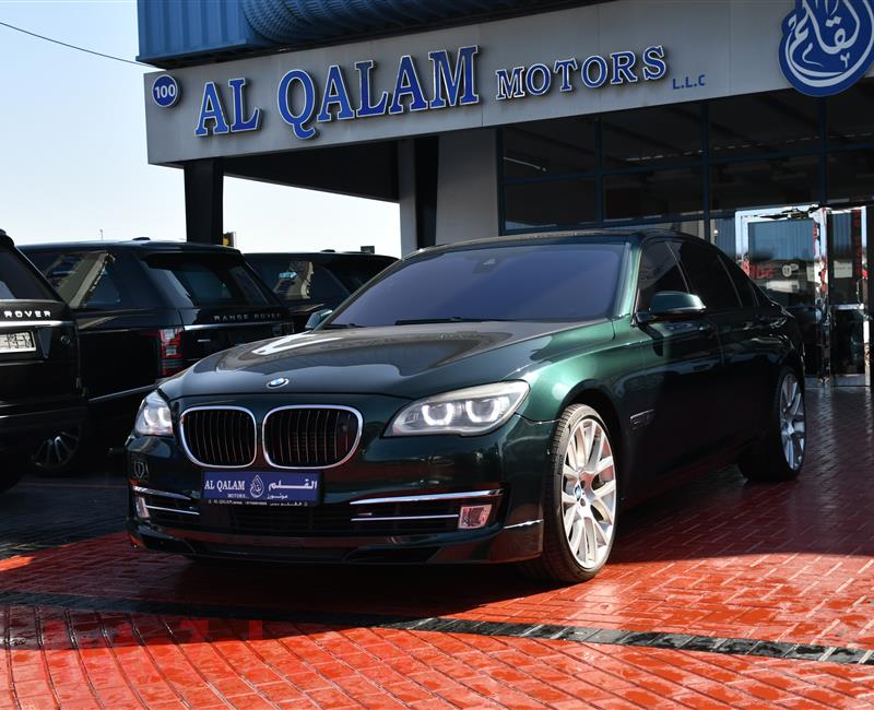 BMW 750Li- 2013- GREEN- 143 000 KM- GCC SPECS