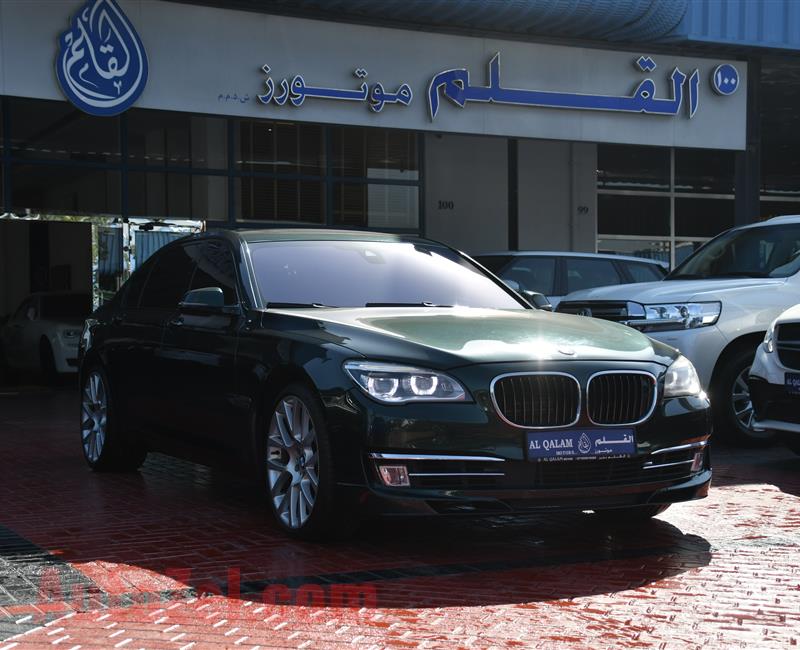 BMW 750Li- 2013- GREEN- 143 000 KM- GCC SPECS