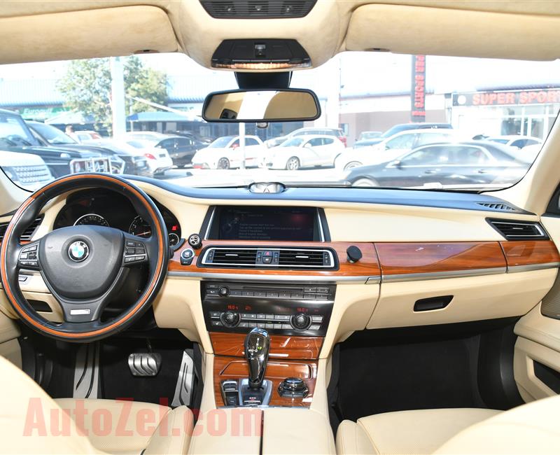 BMW 750Li- 2013- GREEN- 143 000 KM- GCC SPECS