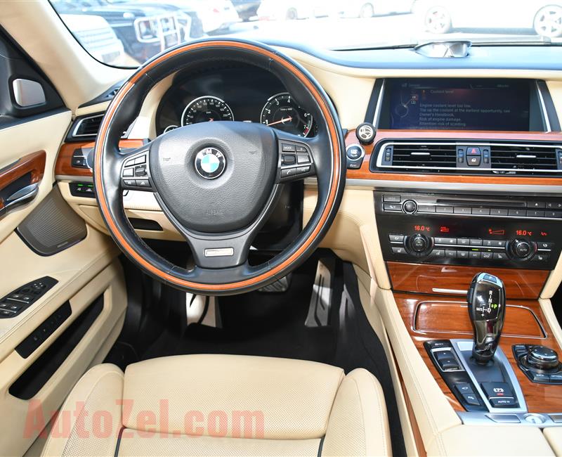 BMW 750Li- 2013- GREEN- 143 000 KM- GCC SPECS