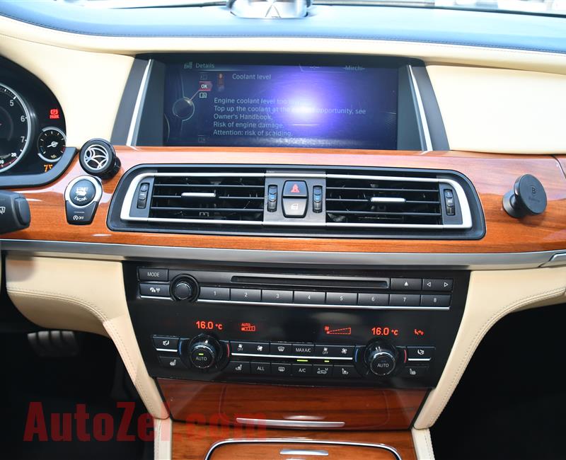 BMW 750Li- 2013- GREEN- 143 000 KM- GCC SPECS