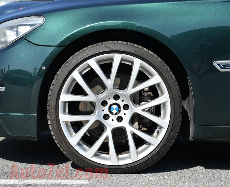 BMW 750Li- 2013- GREEN- 143 000 KM- GCC SPECS