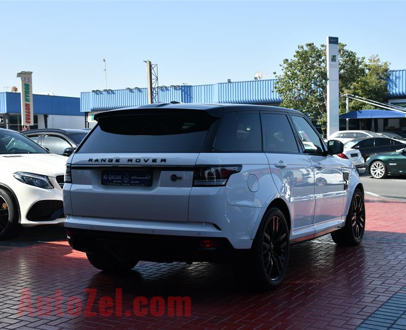 RANGE ROVER SVR- 2016- WHITE- 62 000 KM- CANADIAN SPECS