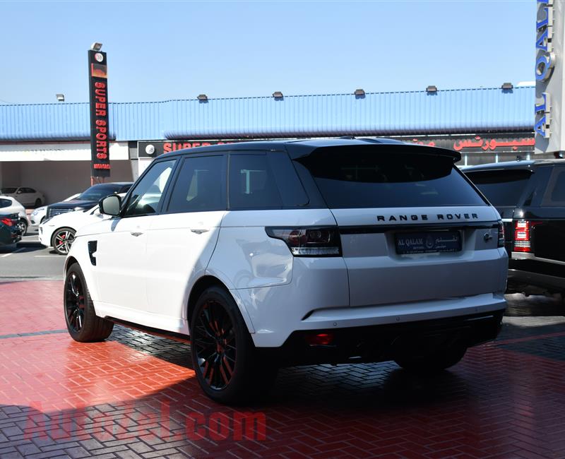 RANGE ROVER SVR- 2016- WHITE- 62 000 KM- CANADIAN SPECS