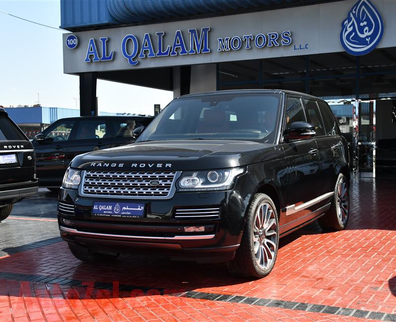 RANGE ROVER AUTOBIOGRAPHY- 2015- BLACK- 193 000 KM- GCC SPECS