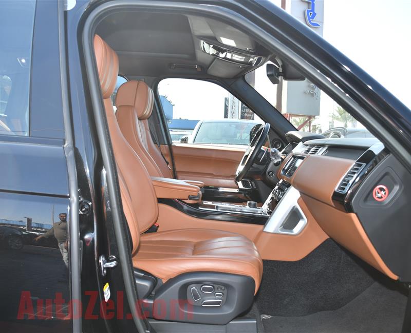 RANGE ROVER AUTOBIOGRAPHY- 2015- BLACK- 193 000 KM- GCC SPECS