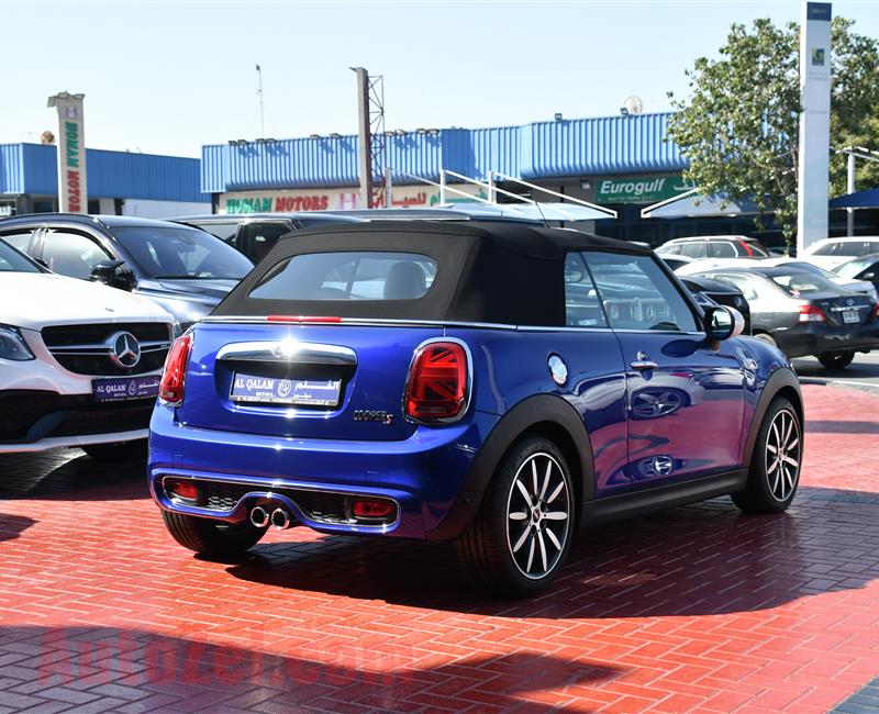 MINI COOPER- 2020- BLUE- 3 000 KM- GCC SPECS