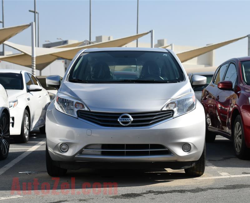 NISSAN VERSA- 2016- SILVER- 87 000 KM- AMERICAN SPECS