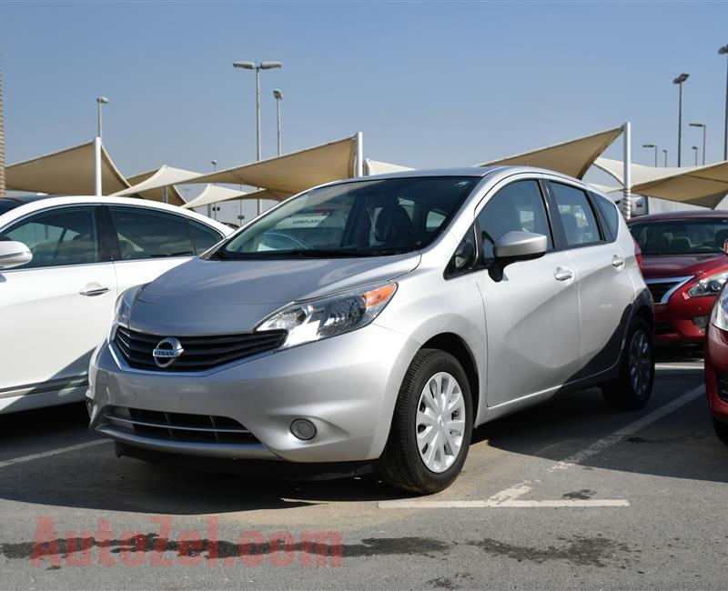 NISSAN VERSA- 2016- SILVER- 87 000 KM- AMERICAN SPECS