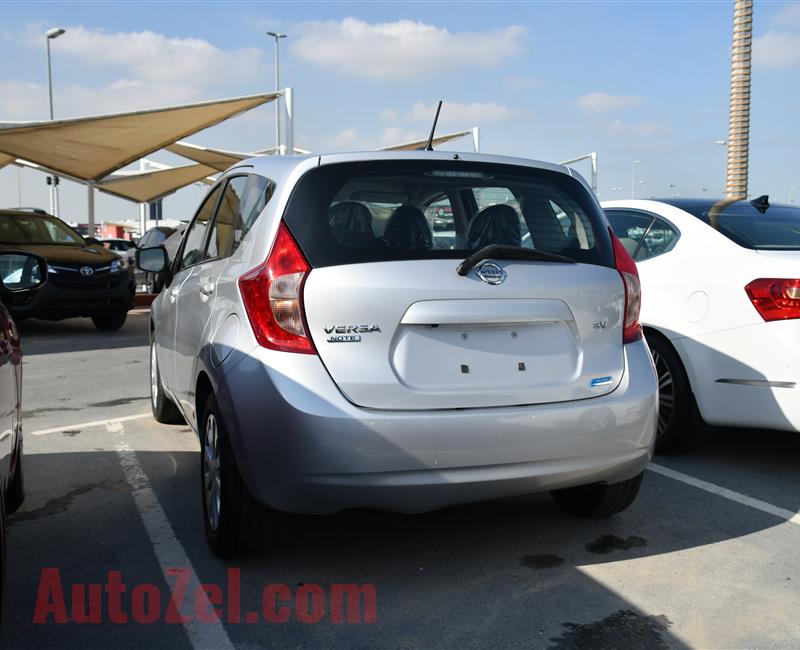 NISSAN VERSA- 2016- SILVER- 87 000 KM- AMERICAN SPECS