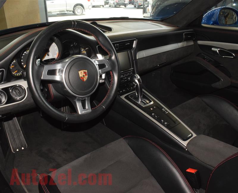PORSCHE GT3 MODEL 2015 - BLUE - 36,000 KM - V8 - GCC 