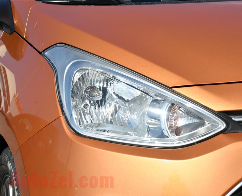 HYUNDAI i10- 2016- ORANGE- 68 000 KM- GCC SPECS