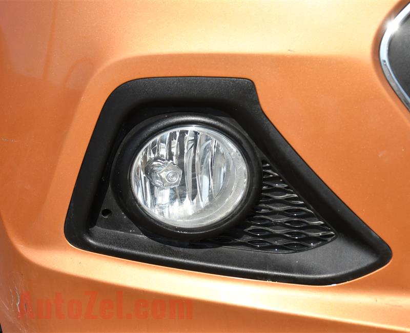 HYUNDAI i10- 2016- ORANGE- 68 000 KM- GCC SPECS