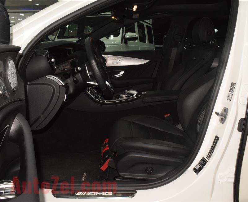 MERCEDES E63 MODEL 2019 - WHITE - 20,000 KM - V8 - CAR SPECS IS GERMANY 