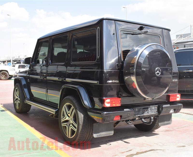 MERCEDES G63 MODEL 2016 - BLACK - 66000 KM - V8 - GCC 