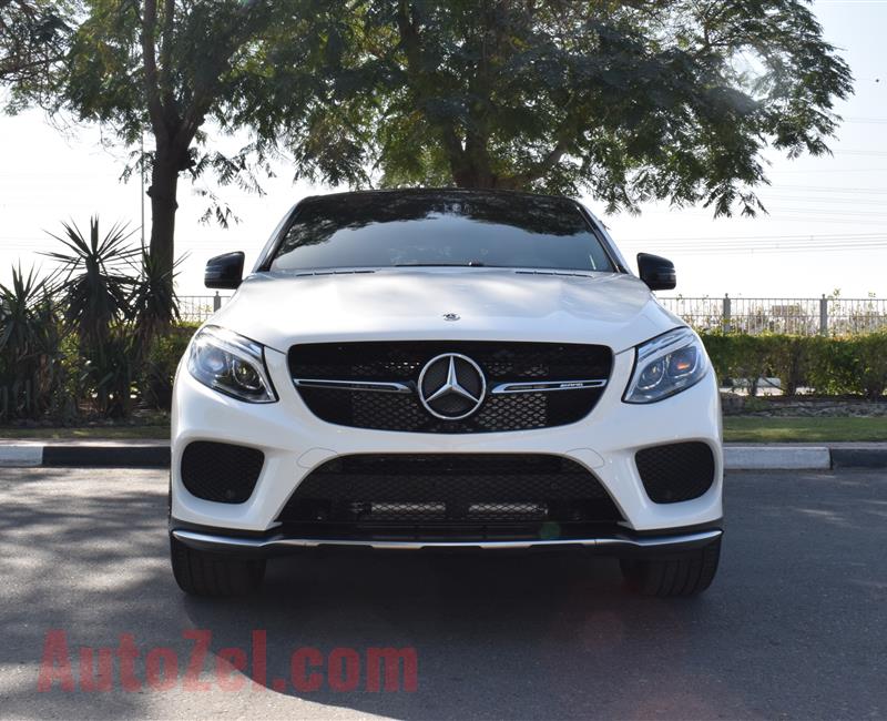 BRAND NEW MERCEDES-BENZ GLE 43- 2020- WHITE- GCC SPECS