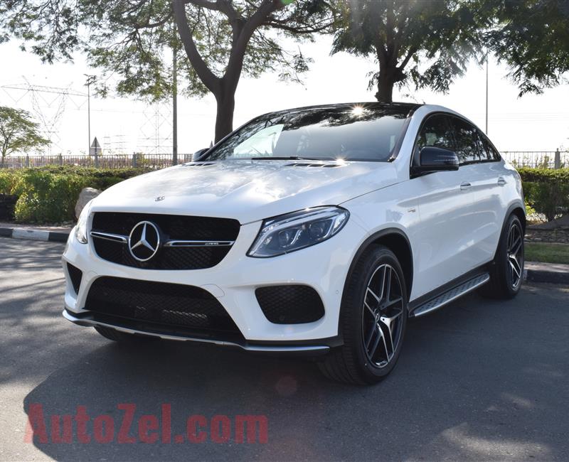 BRAND NEW MERCEDES-BENZ GLE 43- 2020- WHITE- GCC SPECS