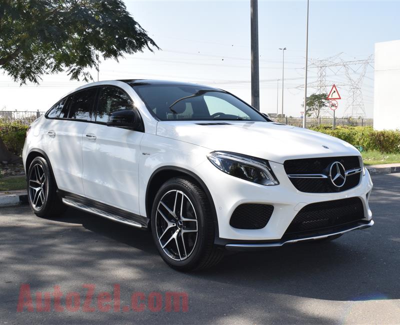 BRAND NEW MERCEDES-BENZ GLE 43- 2020- WHITE- GCC SPECS