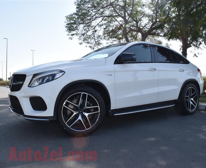 BRAND NEW MERCEDES-BENZ GLE 43- 2020- WHITE- GCC SPECS