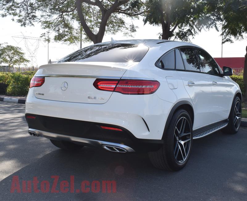 BRAND NEW MERCEDES-BENZ GLE 43- 2020- WHITE- GCC SPECS