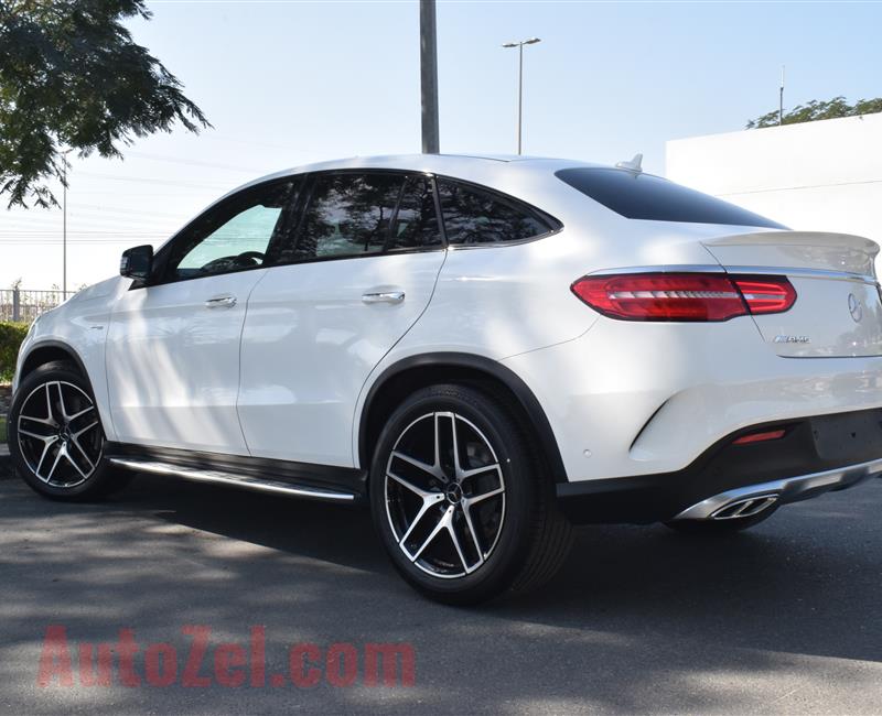 BRAND NEW MERCEDES-BENZ GLE 43- 2020- WHITE- GCC SPECS