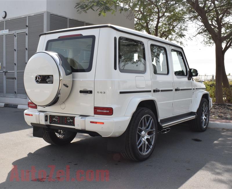 BRAND NEW MERCEDES-BENZ G63- 2020- WHITE- GERMAN SPECS