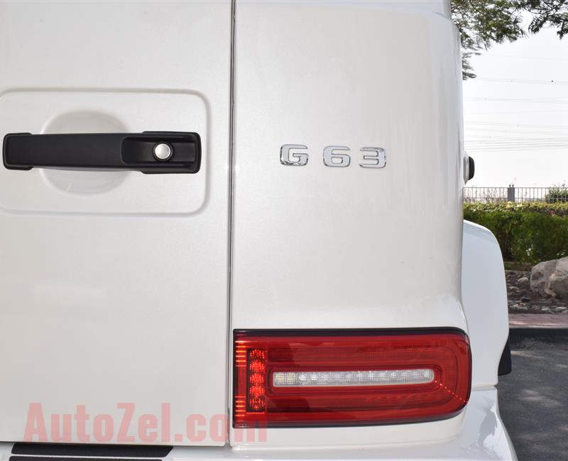 BRAND NEW MERCEDES-BENZ G63- 2020- WHITE- GERMAN SPECS