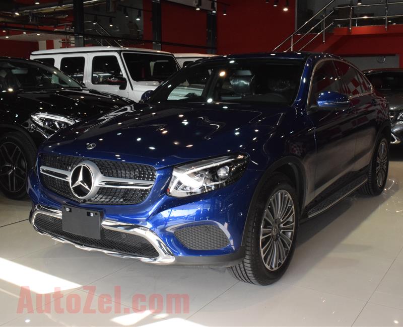 NEW MERCEDES-BENZ GLC300- 2019- BLUE- GCC SPECS