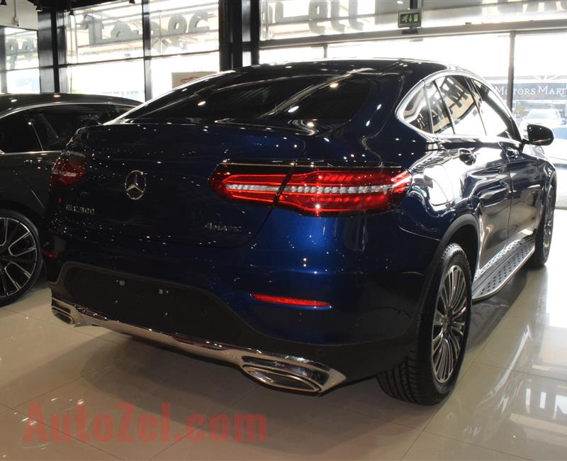 NEW MERCEDES-BENZ GLC300- 2019- BLUE- GCC SPECS