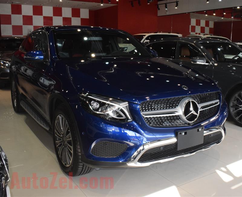 NEW MERCEDES-BENZ GLC300- 2019- BLUE- GCC SPECS