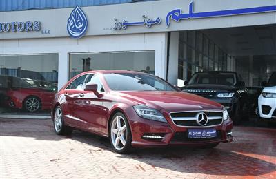 MERCEDES-BENZ CLS350- 2012- RED- 86 000 KM- GCC SPECS