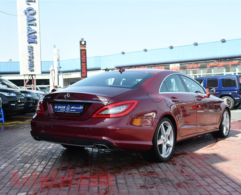 MERCEDES-BENZ CLS350- 2012- RED- 86 000 KM- GCC SPECS