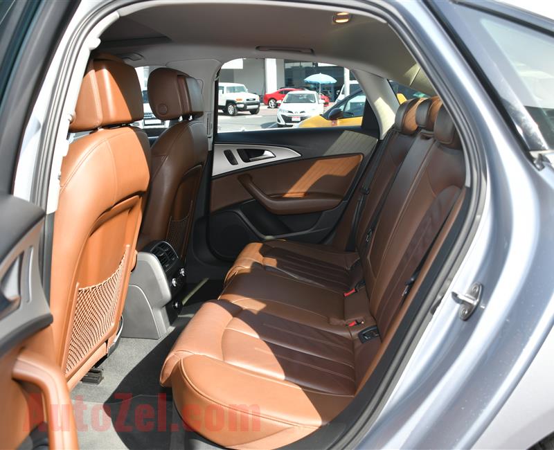 AUDI A6- 2016- SILVER- 97 000 KM- GCC SPECS