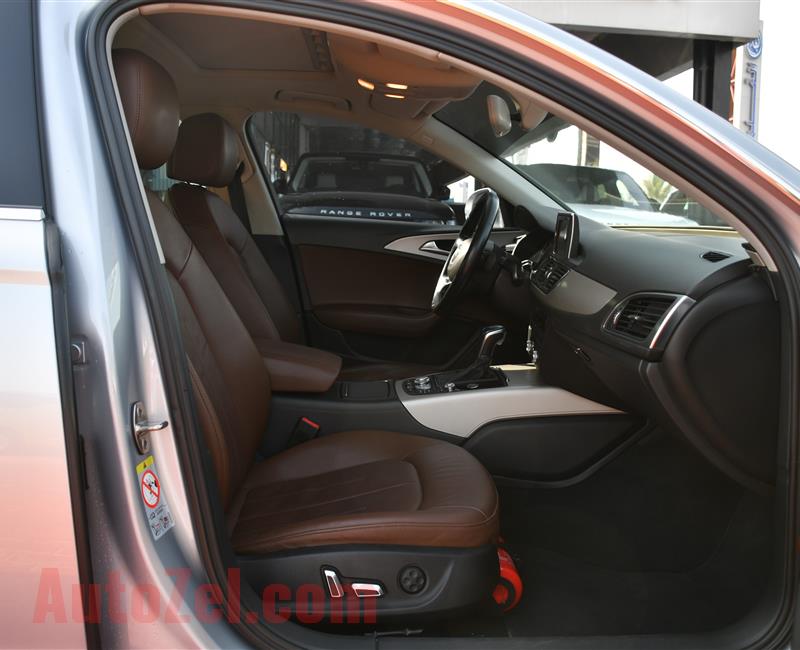 AUDI A6- 2016- SILVER- 97 000 KM- GCC SPECS