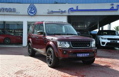 LAND ROVER LR4- 2015- MAROON- 36 000 KM- GCC SPECS