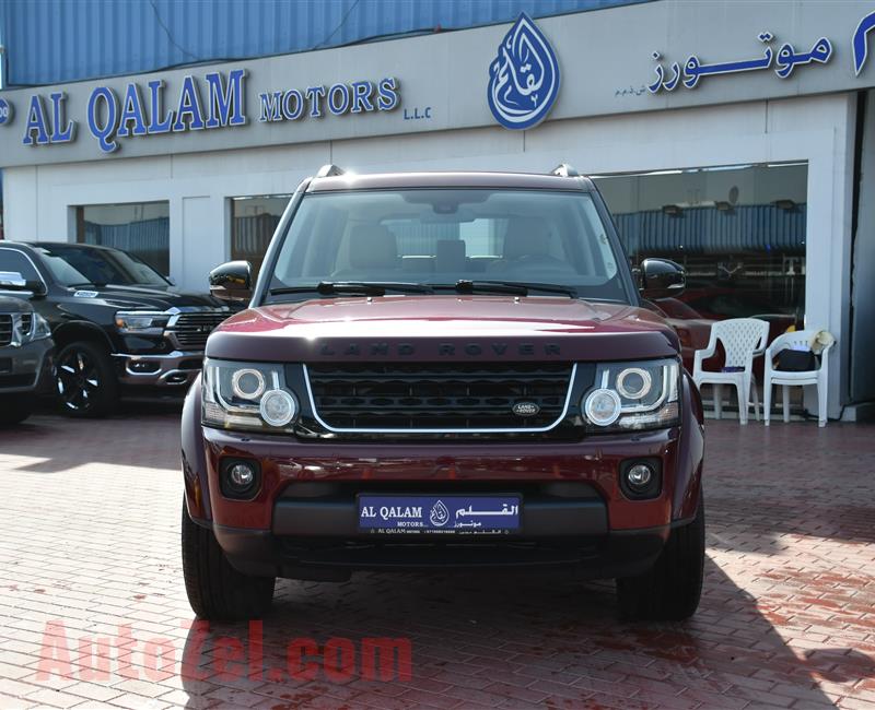 LAND ROVER LR4- 2015- MAROON- 36 000 KM- GCC SPECS