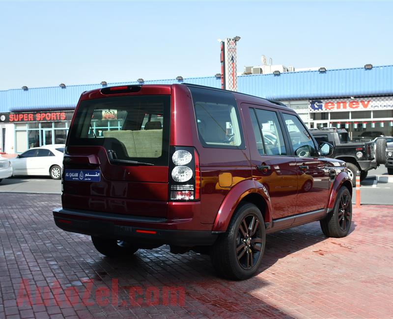 LAND ROVER LR4- 2015- MAROON- 36 000 KM- GCC SPECS