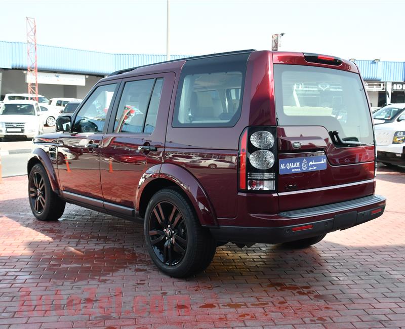 LAND ROVER LR4- 2015- MAROON- 36 000 KM- GCC SPECS