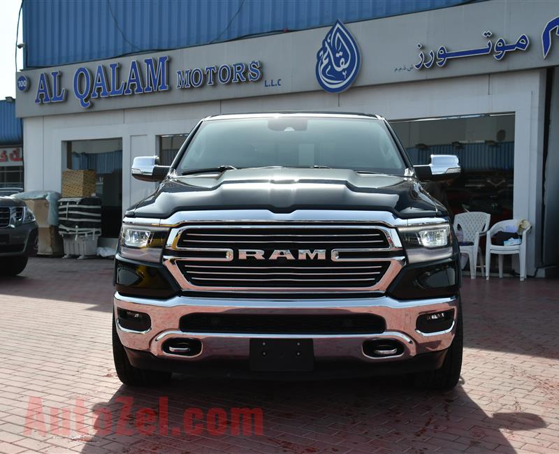 DODGE RAM- 2019- BLACK- 19 000 KM- AMERICAN SPECS