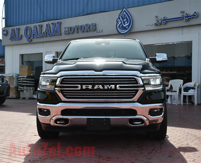 DODGE RAM- 2019- BLACK- 19 000 KM- AMERICAN SPECS