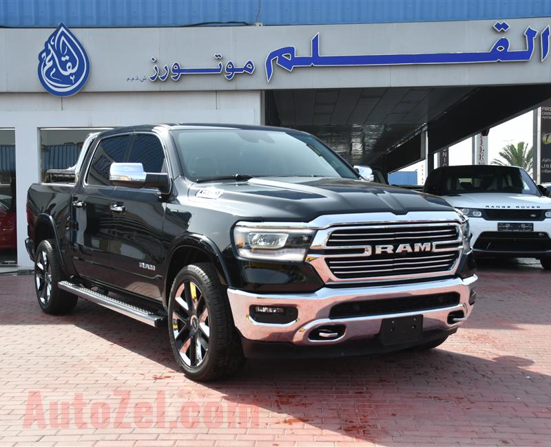 DODGE RAM- 2019- BLACK- 19 000 KM- AMERICAN SPECS