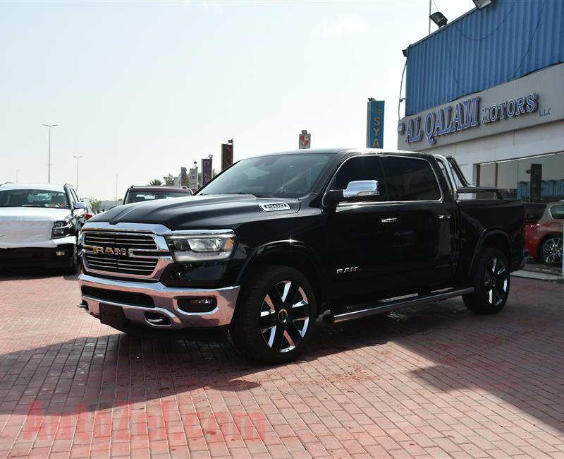 DODGE RAM- 2019- BLACK- 19 000 KM- AMERICAN SPECS